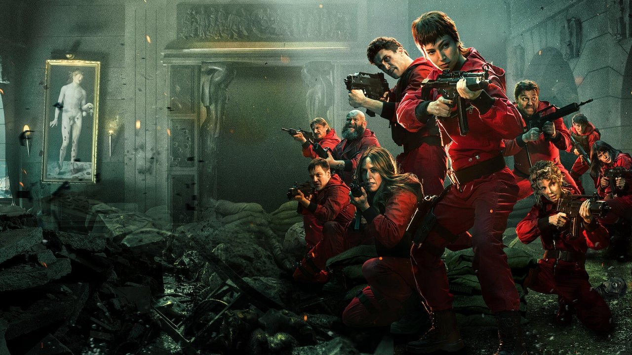 Money Heist (2017) series backdrop artwork