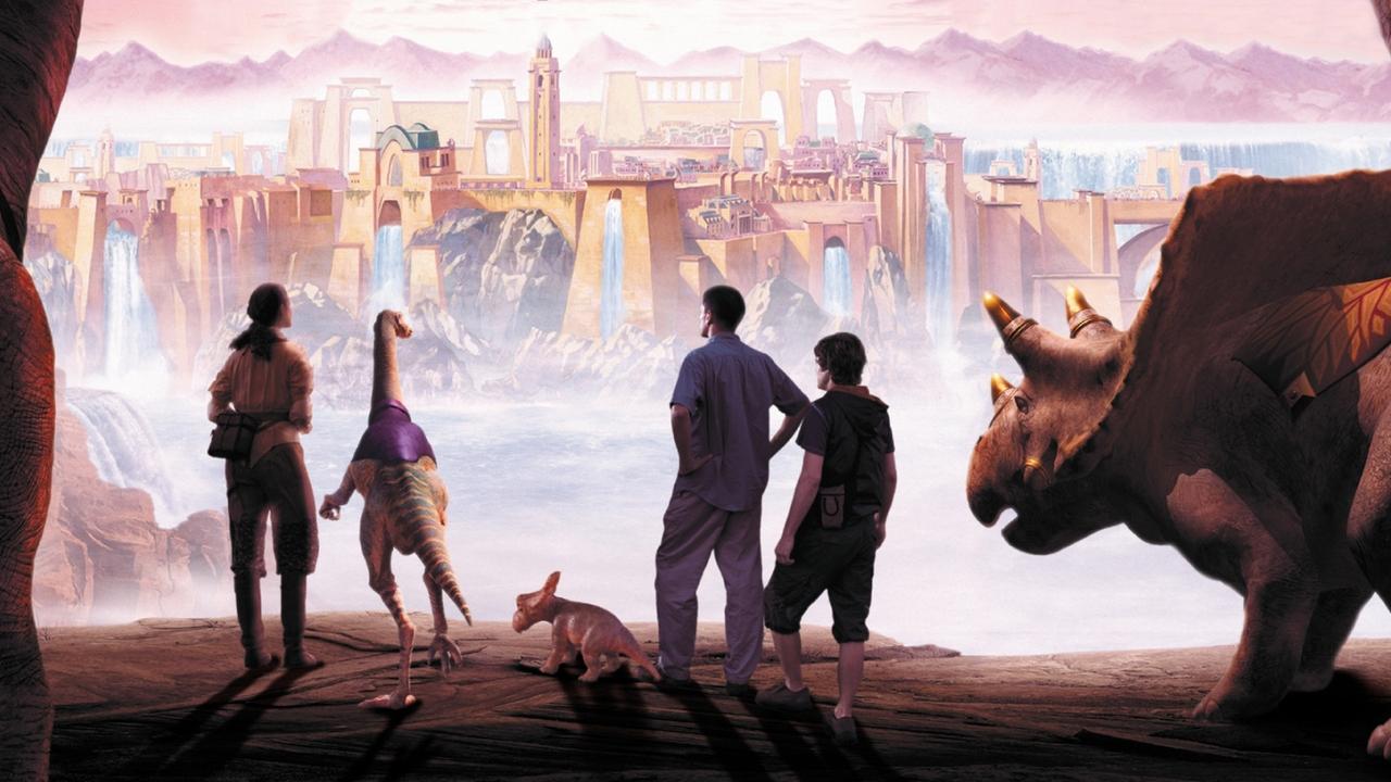 Dinotopia (2002) series backdrop artwork