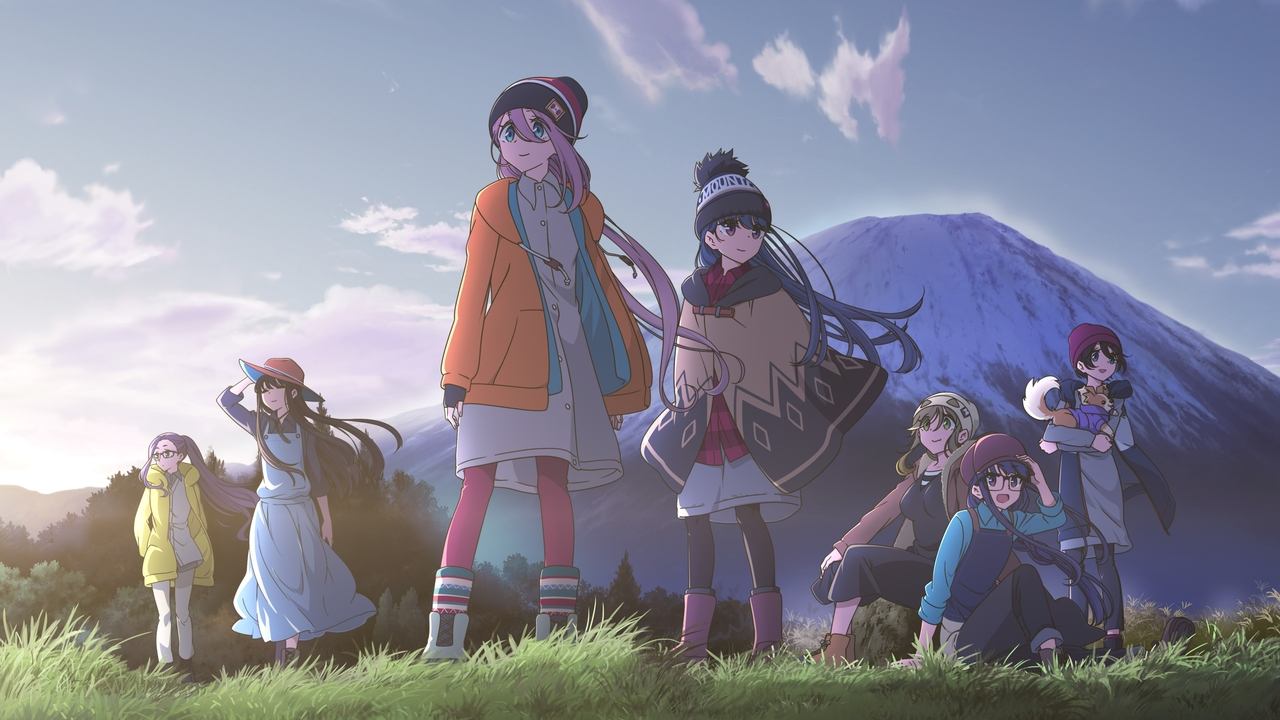 Laid-Back Camp (2018) series backdrop artwork