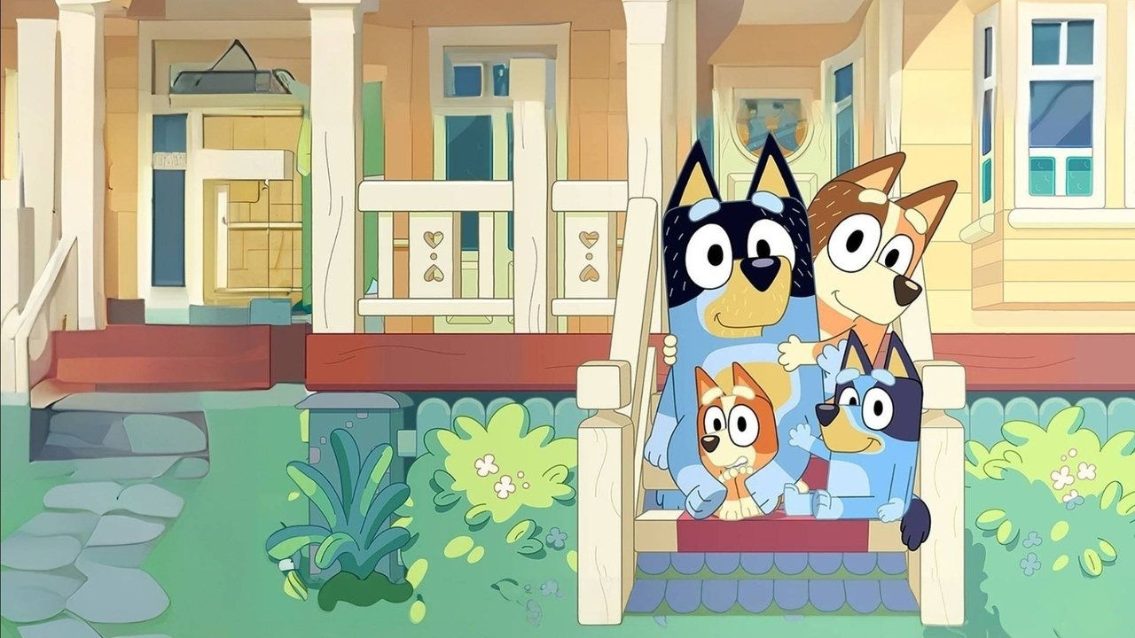 Bluey (2018) series backdrop artwork