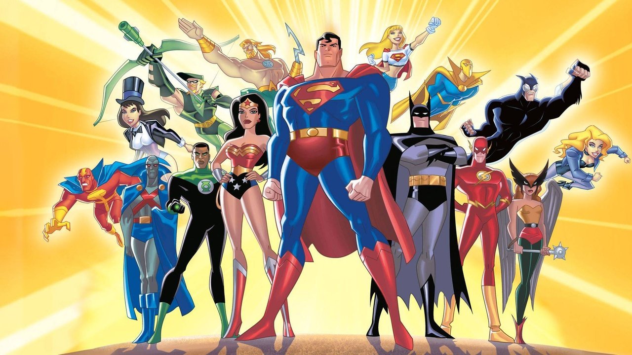 Justice League Unlimited (2004) series backdrop artwork