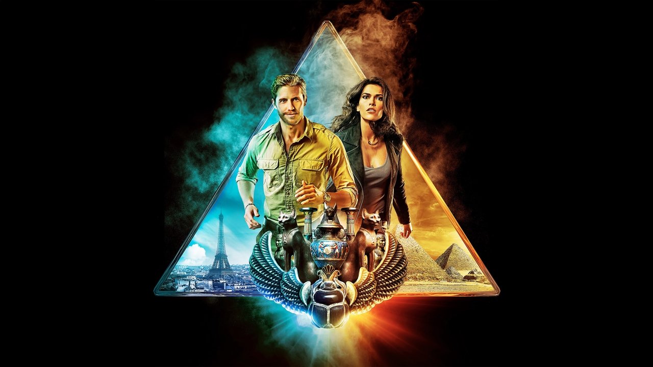 Blood & Treasure (2019) series backdrop artwork