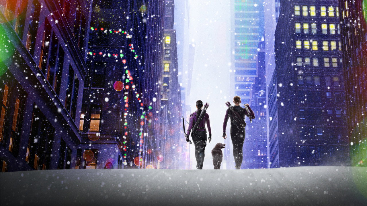 Hawkeye (2021) series backdrop artwork