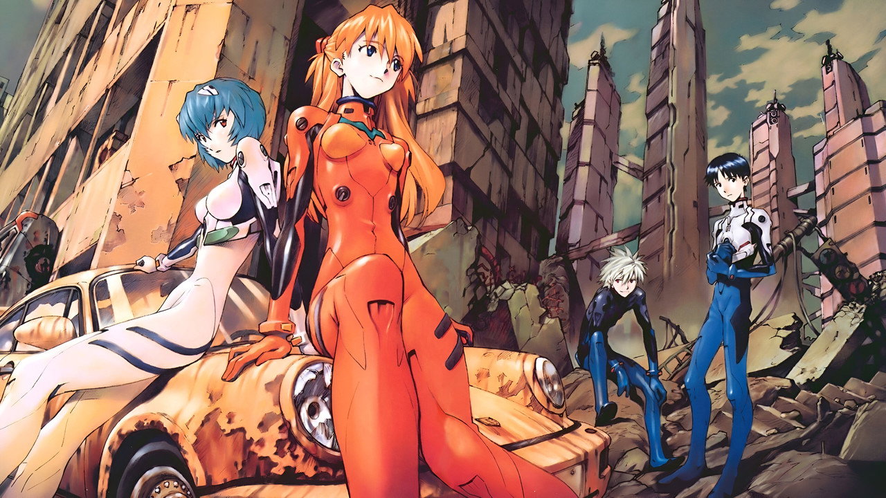 Neon Genesis Evangelion (1995) series backdrop artwork