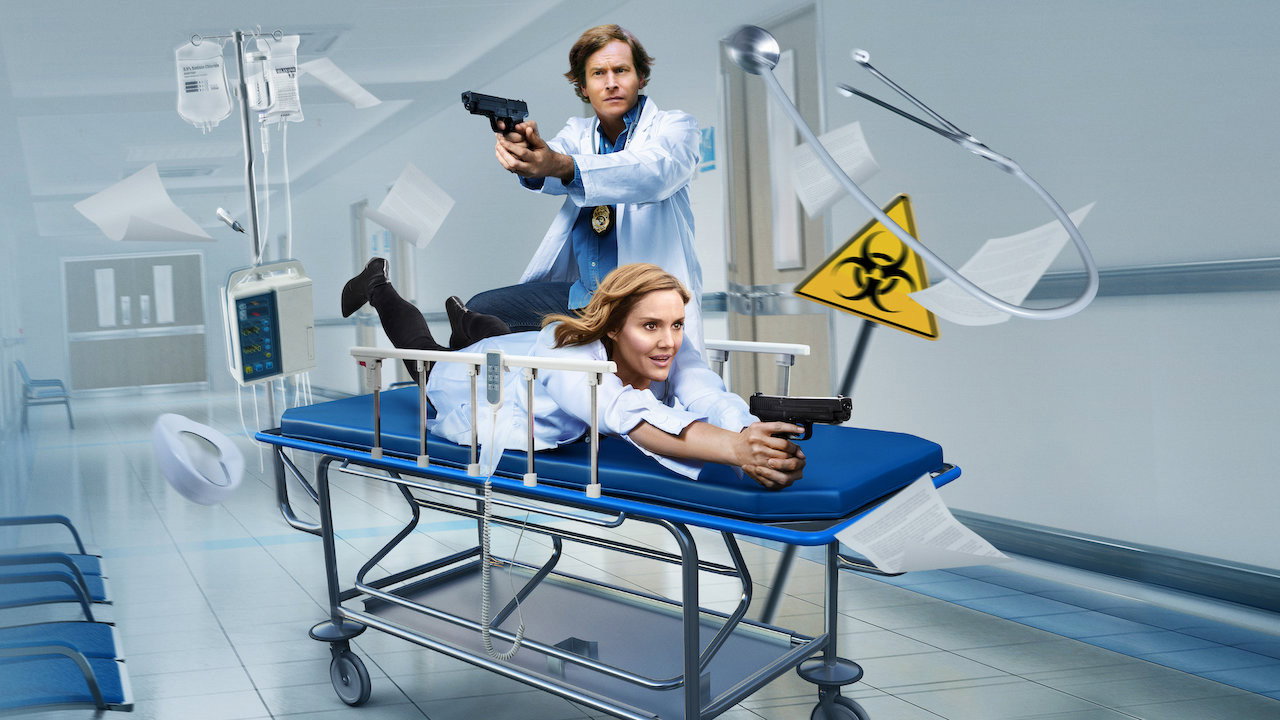 Medical Police (2020) series backdrop artwork