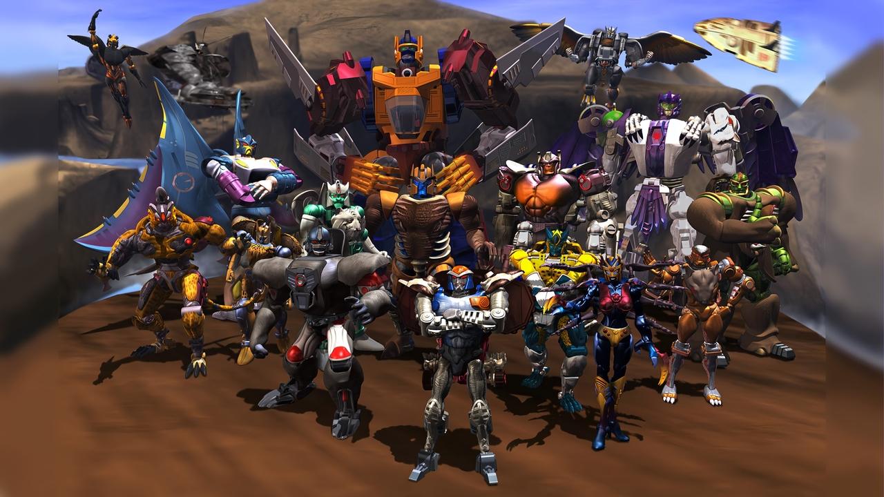 Beast Wars: Transformers (1996) series backdrop artwork