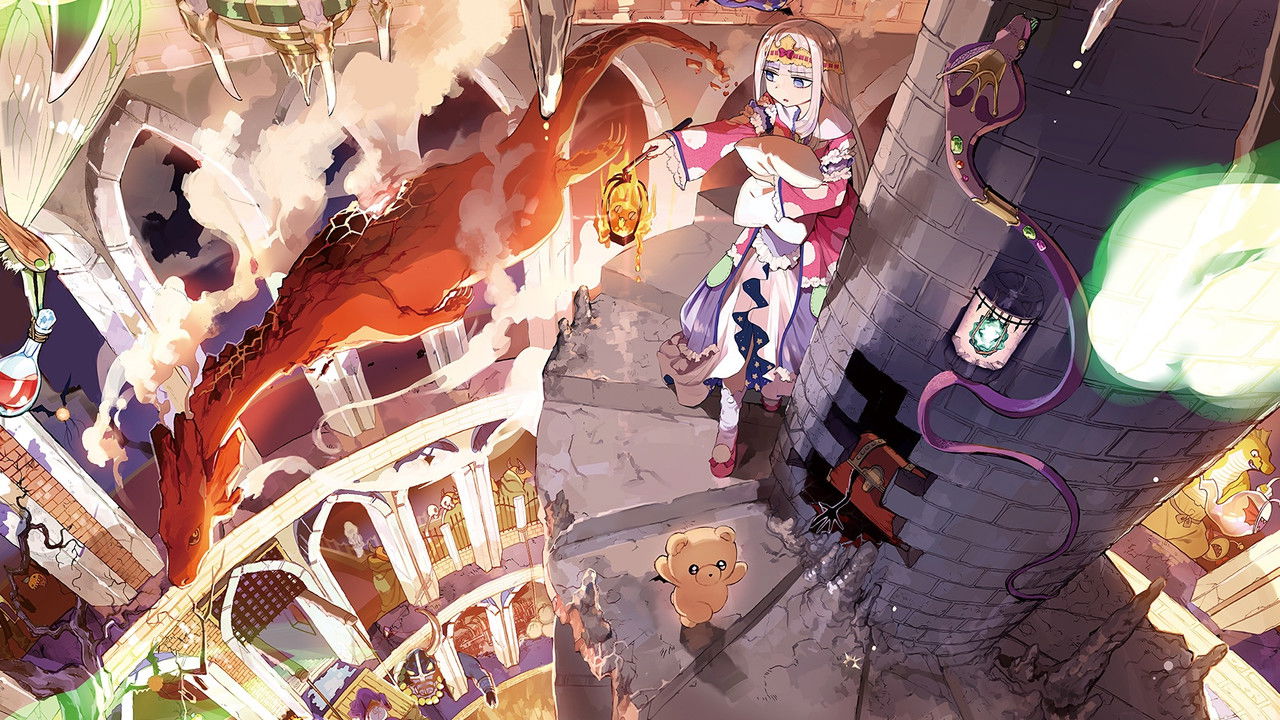 Sleepy Princess in the Demon Castle (2020) series backdrop artwork