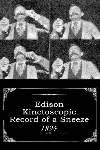 Edison Kinetoscopic Record of a Sneeze (1894) movie poster