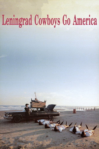 Leningrad Cowboys Go America (1989) movie poster