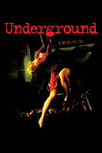 Underground (1995) movie poster