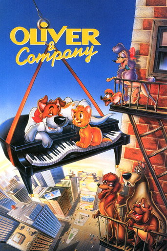 Oliver & Company (1988) movie poster