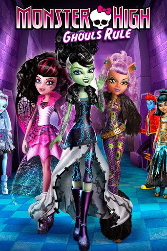 Monster High: Ghouls Rule (2012) movie poster