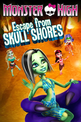 Monster High: Escape from Skull Shores (2012) movie poster