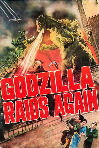Godzilla Raids Again (1955) movie poster
