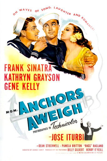 Anchors Aweigh (1945) movie poster