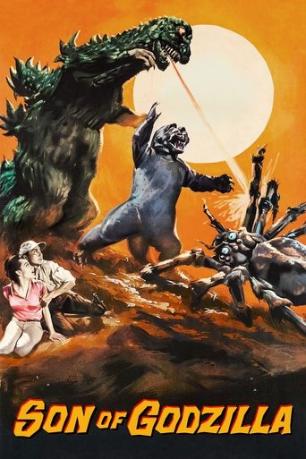 Son of Godzilla (1967) movie poster