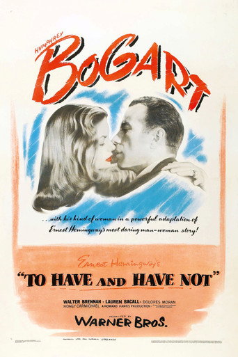 To Have and Have Not (1945) movie poster