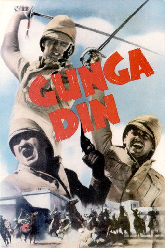 Gunga Din (1939) movie poster