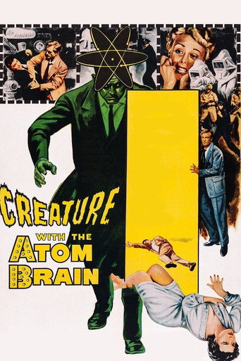 Creature with the Atom Brain (1955) movie poster