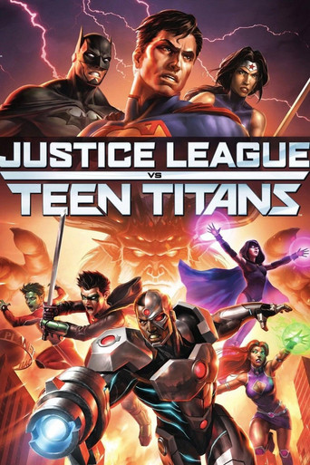 Justice League vs. Teen Titans (2016) movie poster