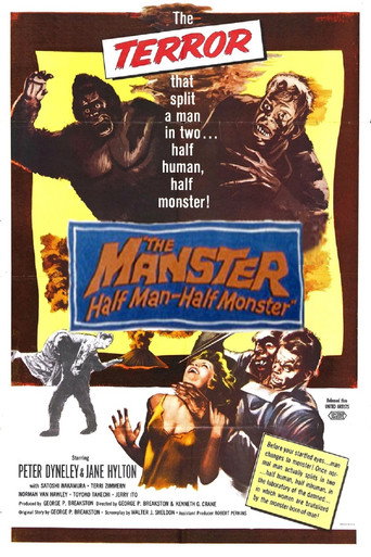 The Manster (1959) movie poster