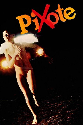 Pixote (1980) movie poster