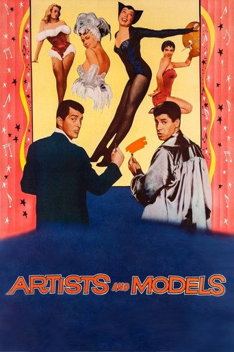 Artists and Models (1955) movie poster