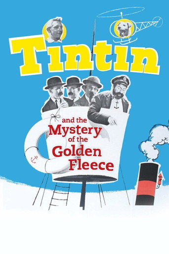 Tintin and the Mystery of the Golden Fleece (1961) movie poster