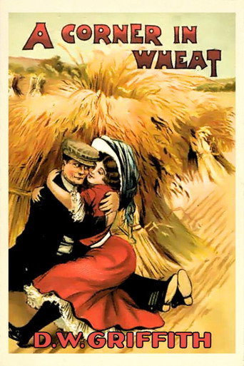 A Corner in Wheat (1909) movie poster