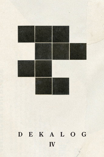 Decalogue IV (1989) movie poster
