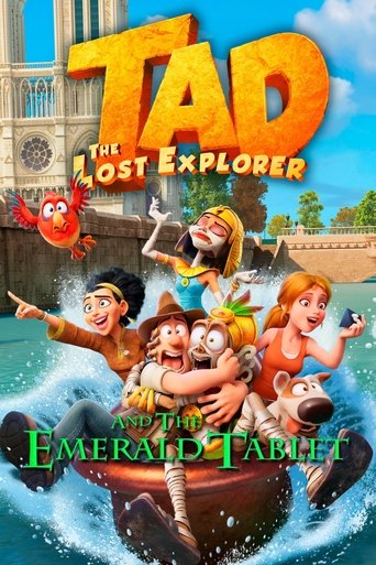 Tad the Lost Explorer and the Emerald Tablet (2022) movie poster