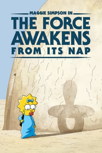 Maggie Simpson in "The Force Awakens from Its Nap" (2021) movie poster