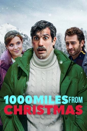 1000 Miles From Christmas (2021) movie poster