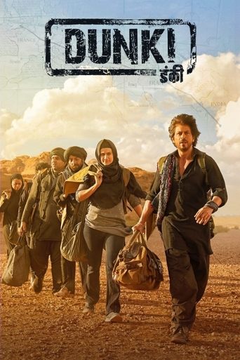 Dunki (2023) movie poster