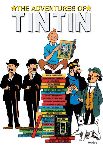 The Adventures of Tintin (1991) TV series poster