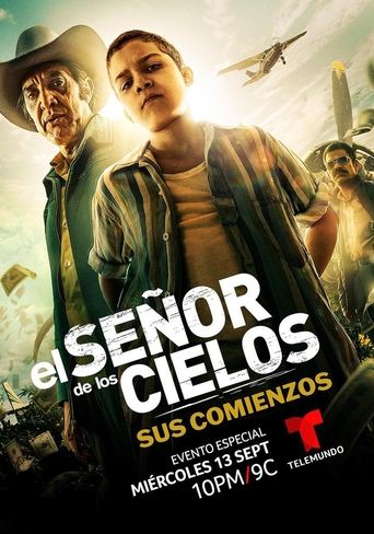 El señor de los cielos: Sus comienzos (2023) TV series poster