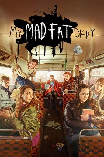 My Mad Fat Diary (2013) TV series poster